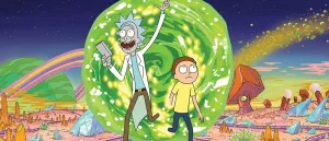 Rick e Morty personaggio dei cartoni animati