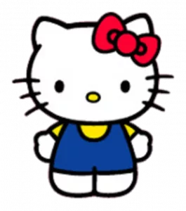 Hello Kitty personaggio dei cartoni animati