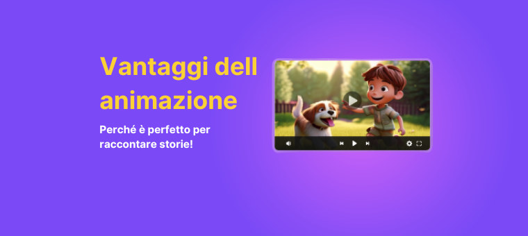 Vantaggi dell animazione