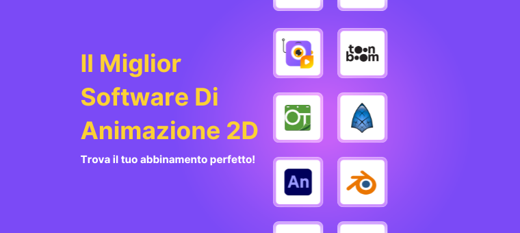 Il miglior software di animazione 2D